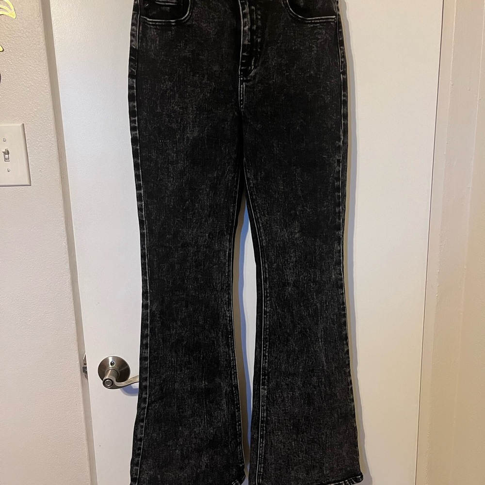 KanCan Charcoal Flare Jeans